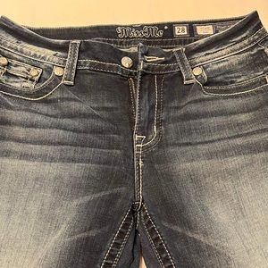 Miss Me Jeans | Mid-rise Crop | Size 28
